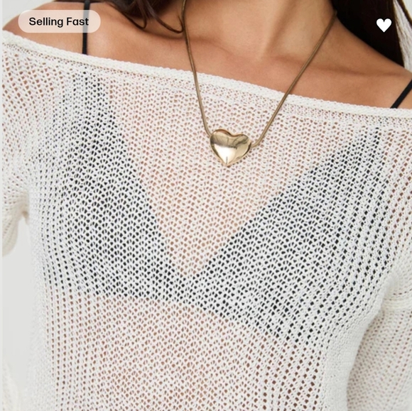 Princess Polly NWTs Cafe Pari Sweater - Picture 4 of 11